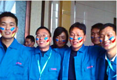 超前涂料90同學會現(xiàn)場！河南真石漆知名品牌